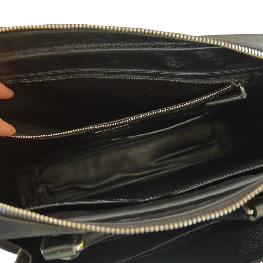 Prada Saffiano Leather Briefcase - Picture 9 of 16